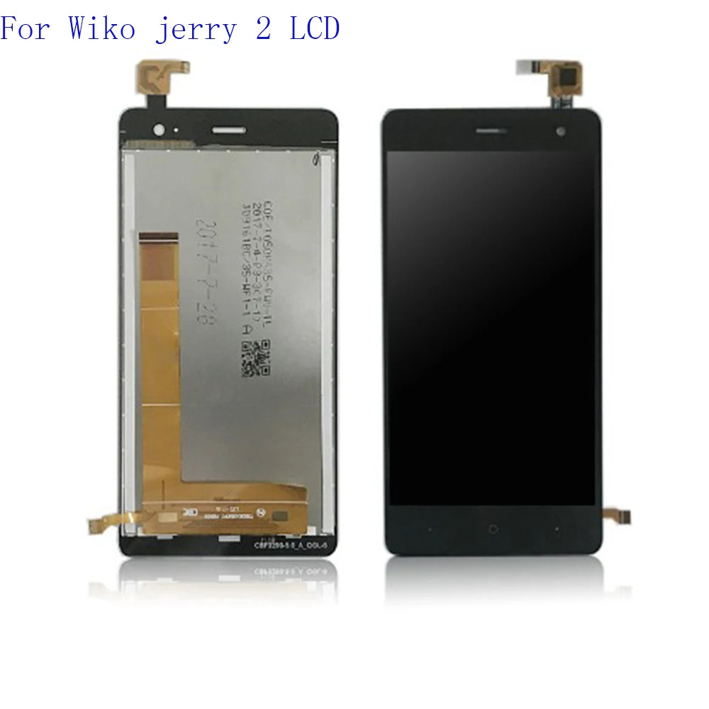 

For Wiko jerry 2 LCD Display and Touch Screen Assembly 5.0 Inch complete LCD Screen for Wiko Jerry2 Screen Tools