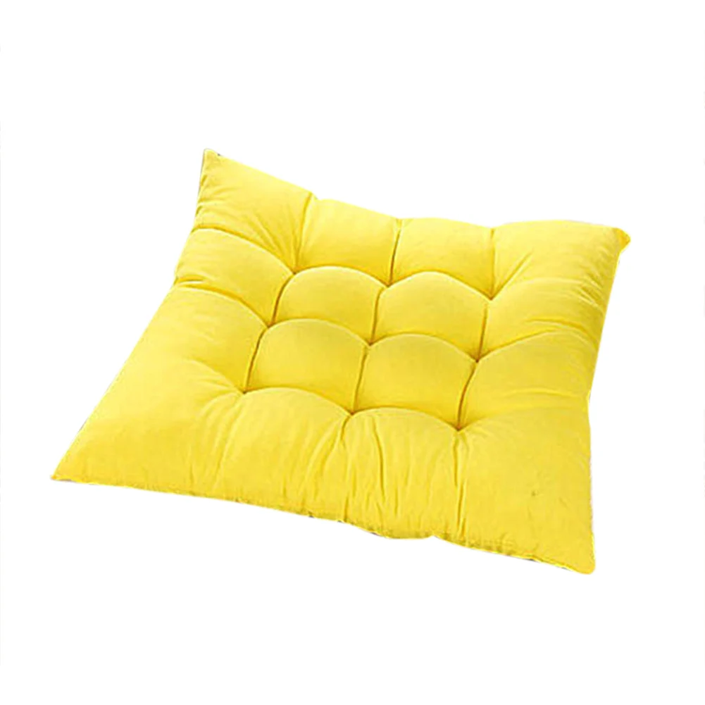 Yellow Подушка сиденья стула прочная Эластичность для столовой сада патио Дома кухни офиса-падение - Цвет: Yellow
