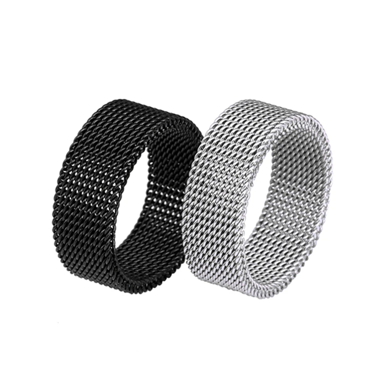 

Soft Titanium Alloy Exquisite Steel Male Ring Lovers Ring Network Ring Jewelry