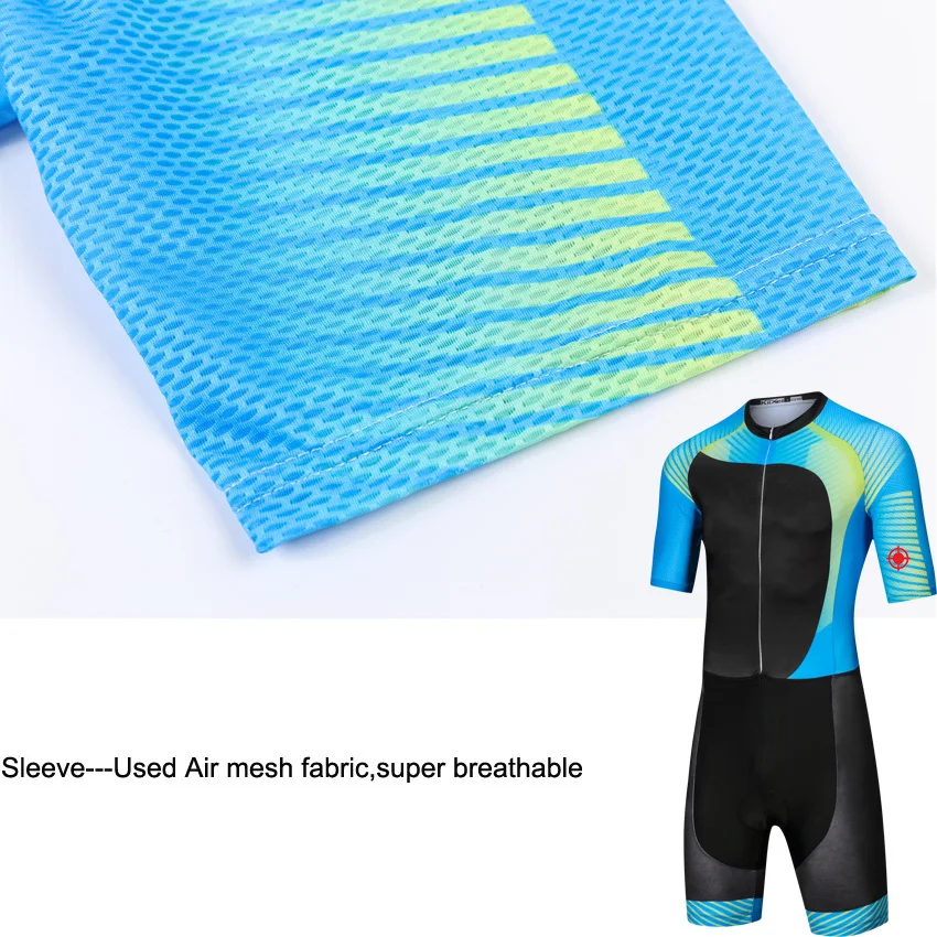 Для мужчин's Pro супер Speedsuit велокостюм Мужчин's для триатлона занятий спортом