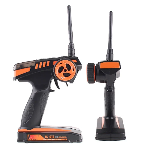 

2.4G Flysky FS-GT2 2CH Radio Model RC Transmitter & Receiver For RC Car Boat