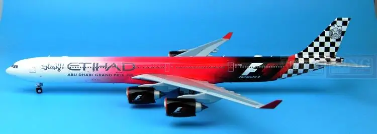 

Eagle 100025 A340-600 F-1 A6-EHJ 1:200 Etihad Airways commercial jetliners plane model hobby