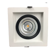 Корпус Корпуса антибликовый дизайн регулировка угла света Высокое качество квадратный 25 Вт Светодиодный светильник