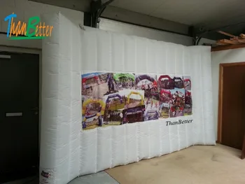 

portable photo booth background inflatable wall