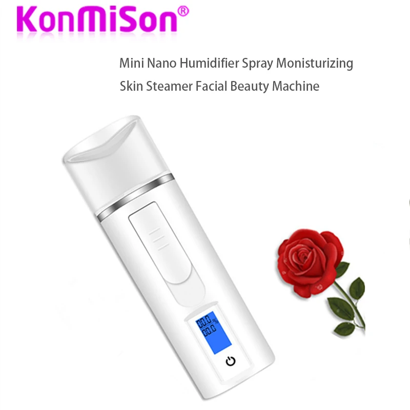 

Konmison Portable Nano Mist Sprayer Facial Body Nebulizer Steamer Moisturizing Skin Care Mini USB Face Spray Beauty Instruments