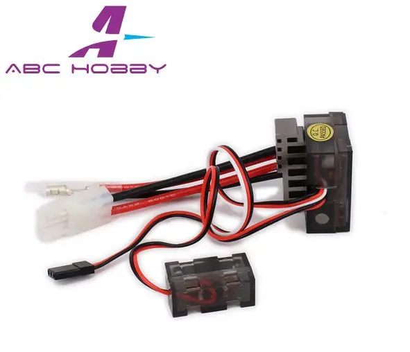 

Bidirectional 320A 7.2V 20T Brushed Electrical Speed Controller ESC with heat sink for 1/10 RC car boat HSP Tamiya N10040