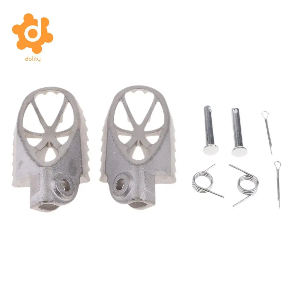 Footrest Footpegs Foot Pegs Rest For Pit Dirt Bike Yamaha PW50 PW80 TW200