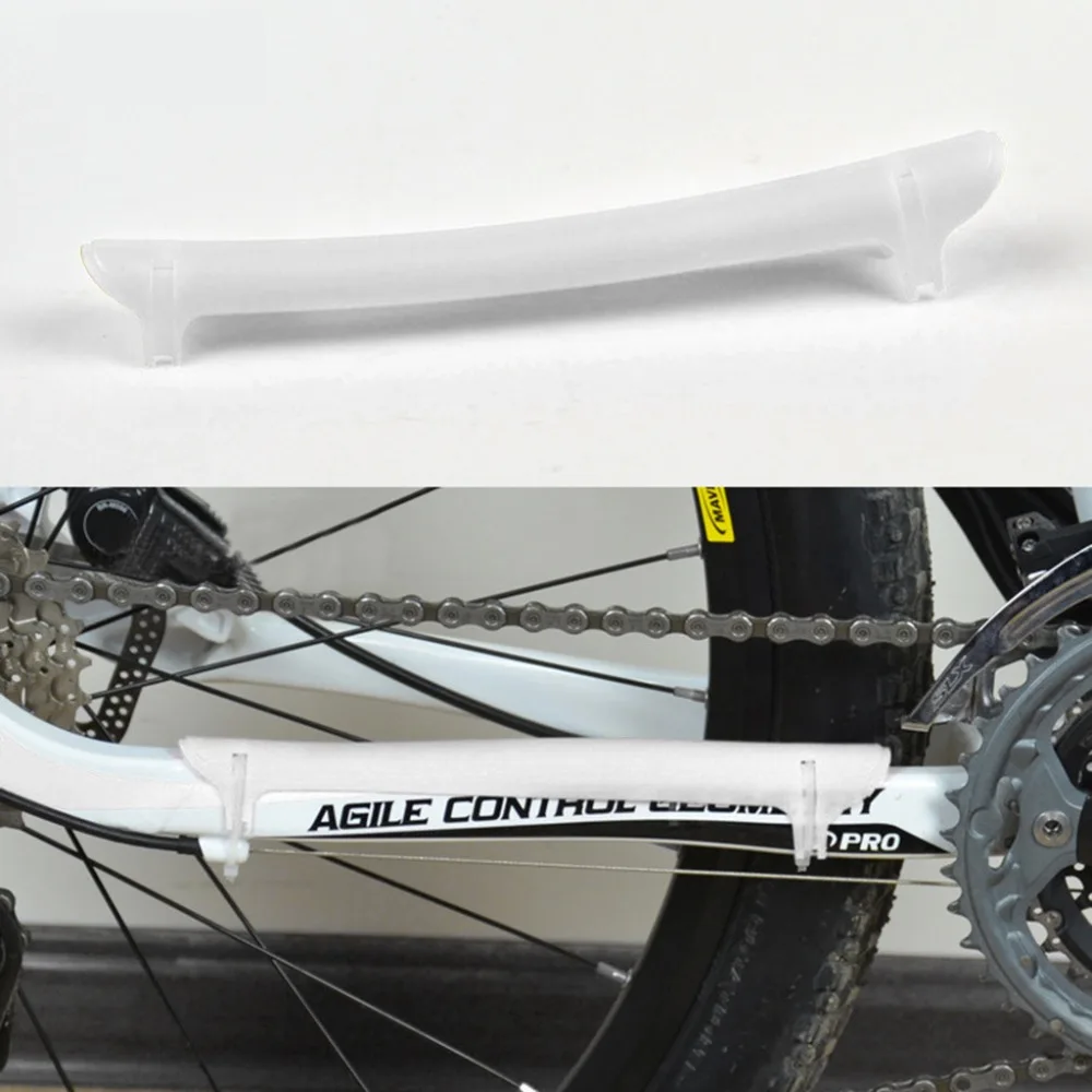 Велосипедная Рама протектор 225 мм велосипедная цепь для езды на велосипеде Защита для бензопилы Защитная крышка для защиты велосипедной цепи прочный пластик