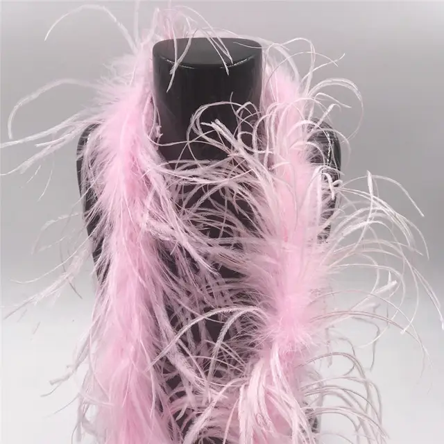 curly ostrich feather boas wholesale