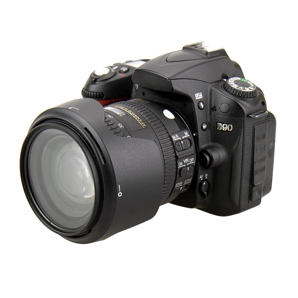 Объектив камеры HB 69 HB69 байонетная бленда объектива для Nikon D5300 D5200 D3300 D3200 AF S DX 18 55 мм