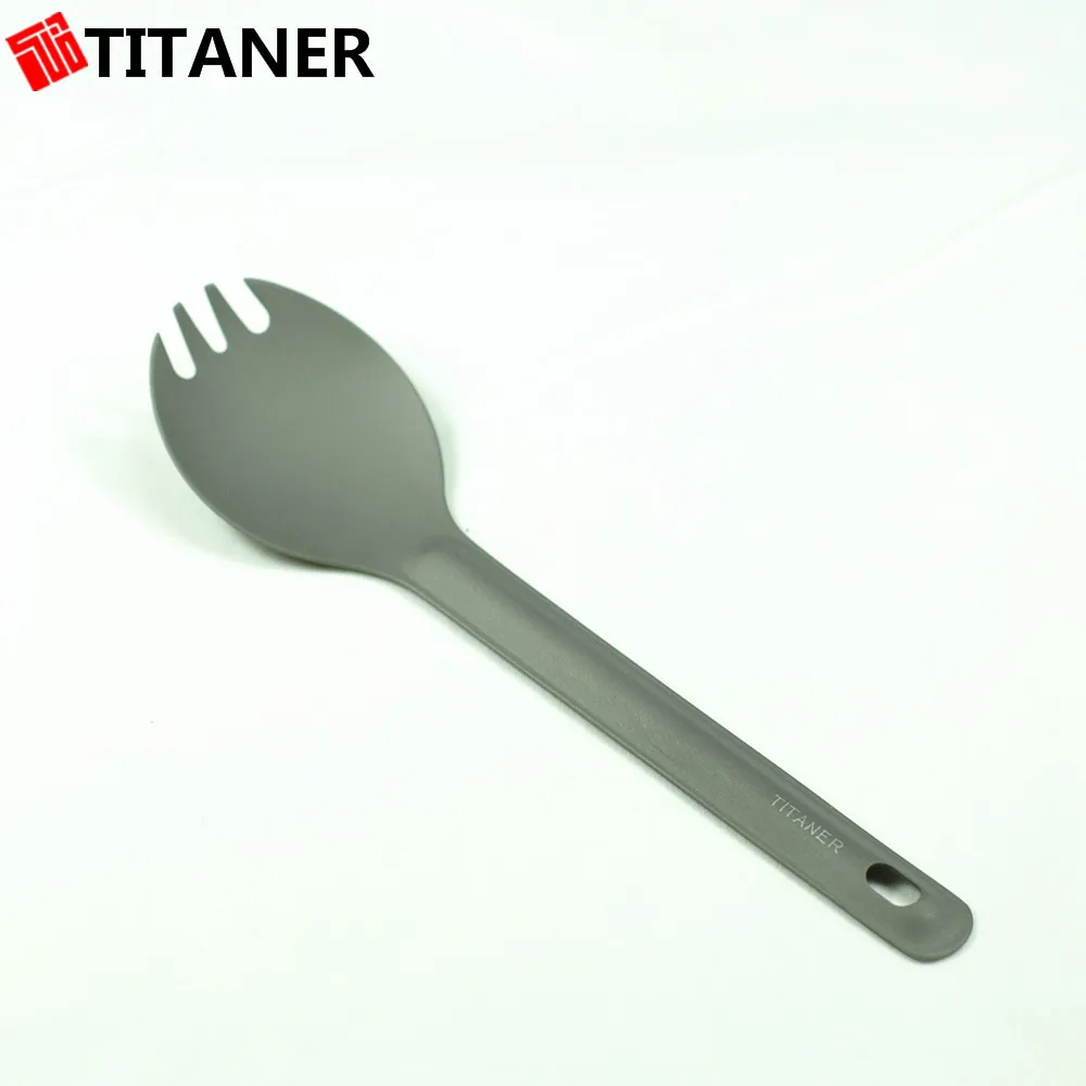 Outdoor Titaner 100% Pure Titanium Spoon 14g High ...