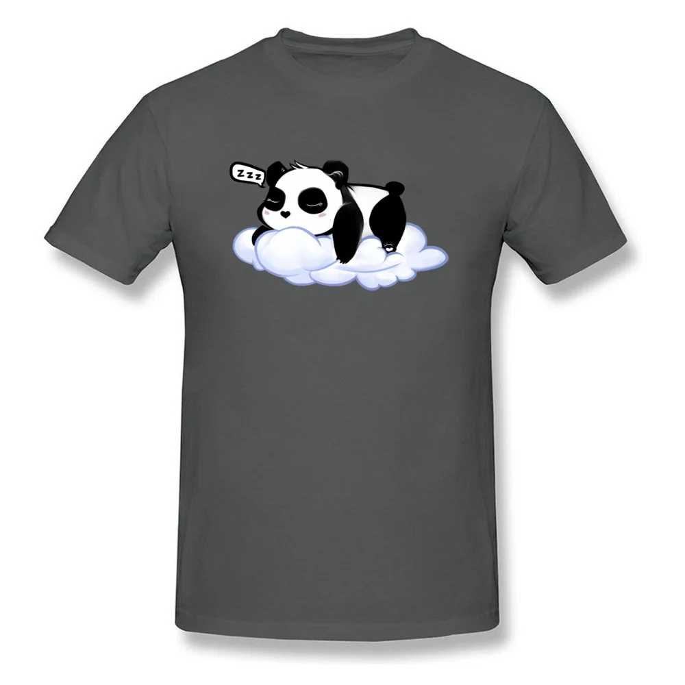 Sleepy Panda 100% Cotton T Shirts for Boys Short Sleeve Tops Shirts Coupons Lovers Day Round Collar Sweatshirts Customized Sleepy Panda carbon