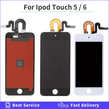 AAA Качество для iPod touch 4 5 6 6-й ЖК-дисплей с сенсорным экраном дигитайзер в сборе для iPod Touch 5 5th Gen Generation A1421 A1509