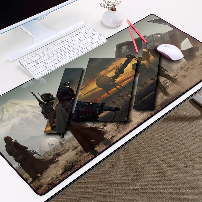 Congsipad красивый игровой коврик для мыши в стиле Миллениум Сокол космический