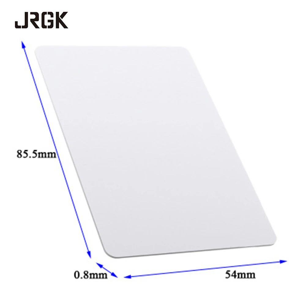 10 шт. JRGK UID записываемая повторяемая белая карта M1 карта 0 секторная перезаписываемая IC карта контроля доступа может быть повторно стерта