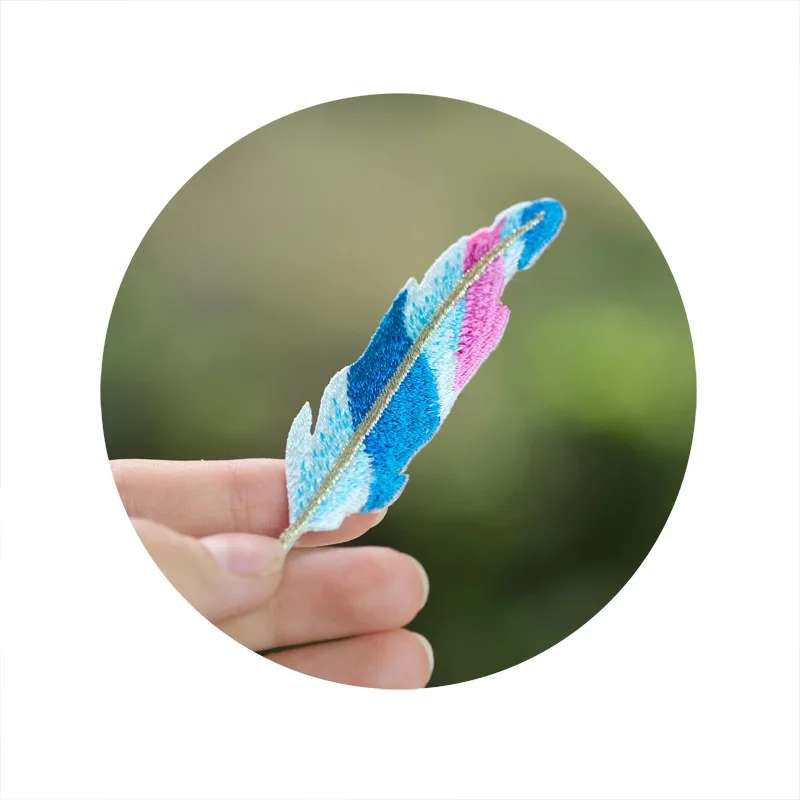feather embriodery patches 3