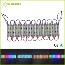 20 шт./лот 3 светодиодный s 5050 WS2811 Мечта Цвет индивидуально адресуемых полноцветный RGB светодиодный модуль Водонепроницаемый DC12V