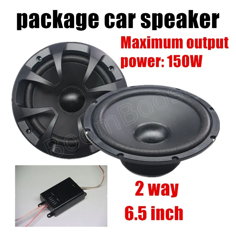 auto door component speakers a apair 6.5 inch 2 Way 2x150W Car package