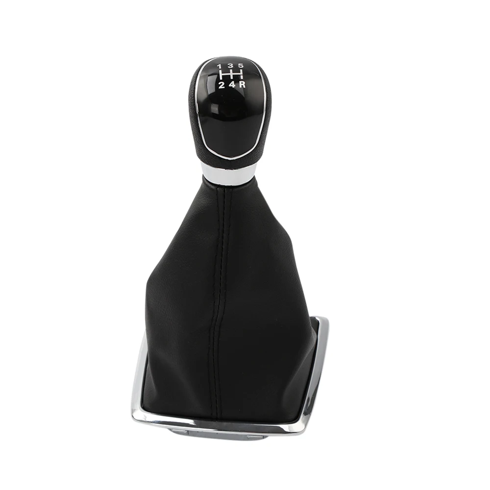 

5 Speed Gear Shift Knob Stick Lever Gaitor Gaiter Boot Cover For Ford Focus