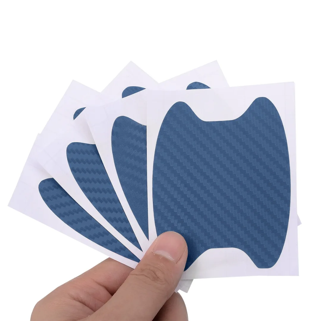 

4pcs Universal Colorful Car Door Handle Scratches Protective Vinyl Protector Films For Car Handle Sticker