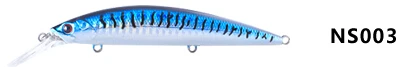 NOEBY NBL9448 Minnow 110 мм 40 г тонущий 0,2-2,5 м пластиковая приманка Мягкая приманка Peche Leurres Dur Souples рыболовные приманки Wobler Na Ryby - Цвет: NS003