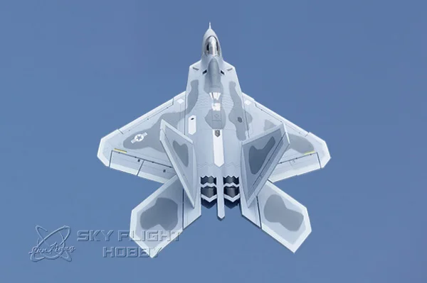 

Sky Flight Hobby Twin F22 double 70mm EDF EPS F-22 Raptor RC EDF jet aircraft