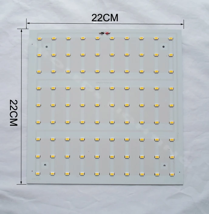 Производитель 4 шт квадратный 5730SMD 30 Вт Светодиодный светильник панели светодиодный потолочный светодиодный luminares techo de светодиодный pcb 22*22 см 220V 230V 240V