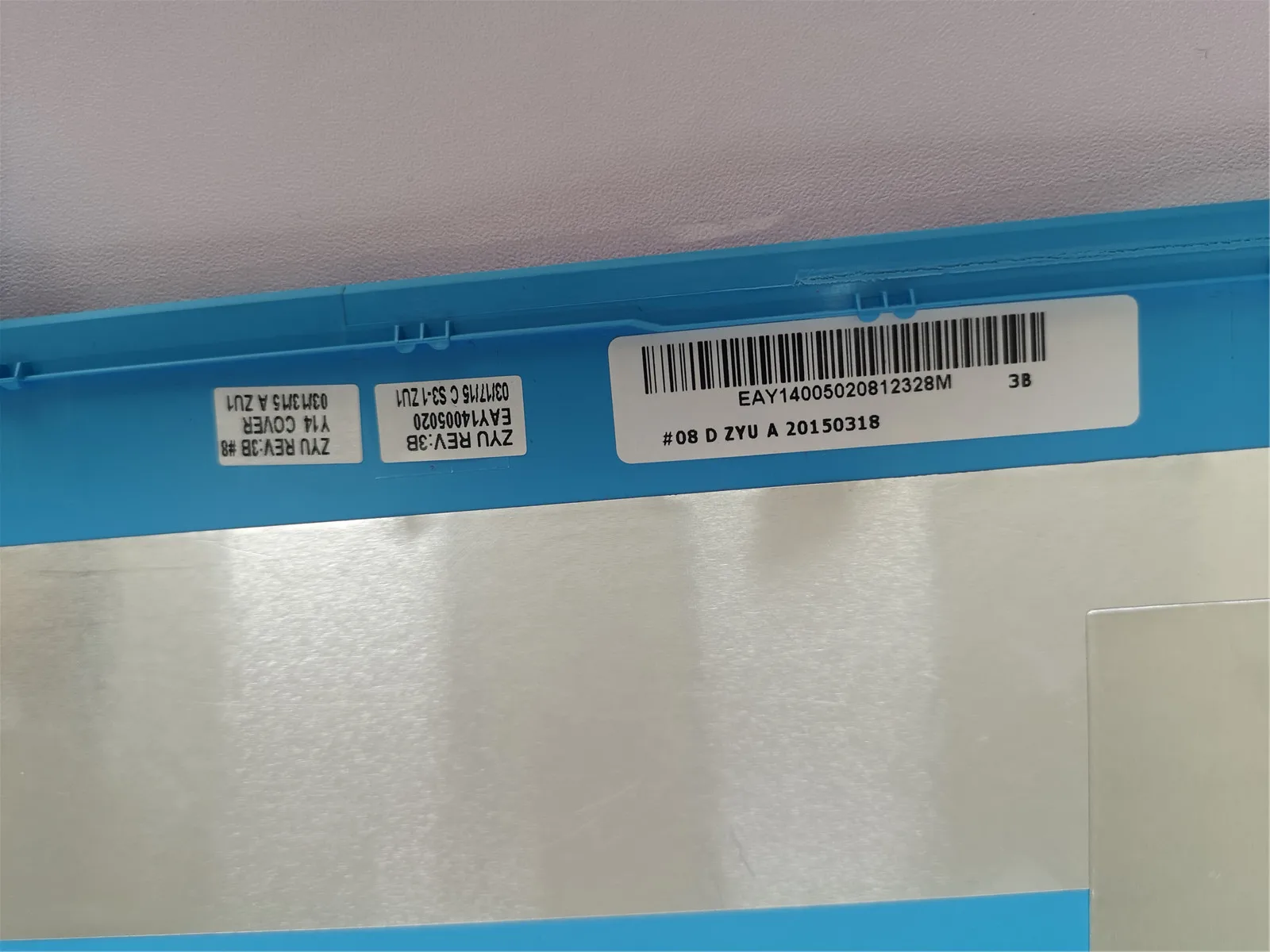 Новая синяя ЖК-задняя крышка для hp 15-P 3EY140010 EAY14005020 EAY1400502081230ON