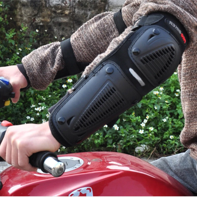 Pro-biker 1 комплект мотоцикл MTB защита скутер гоночный ATV Внедорожные наколенники и локти защитные щитки защитное снаряжение