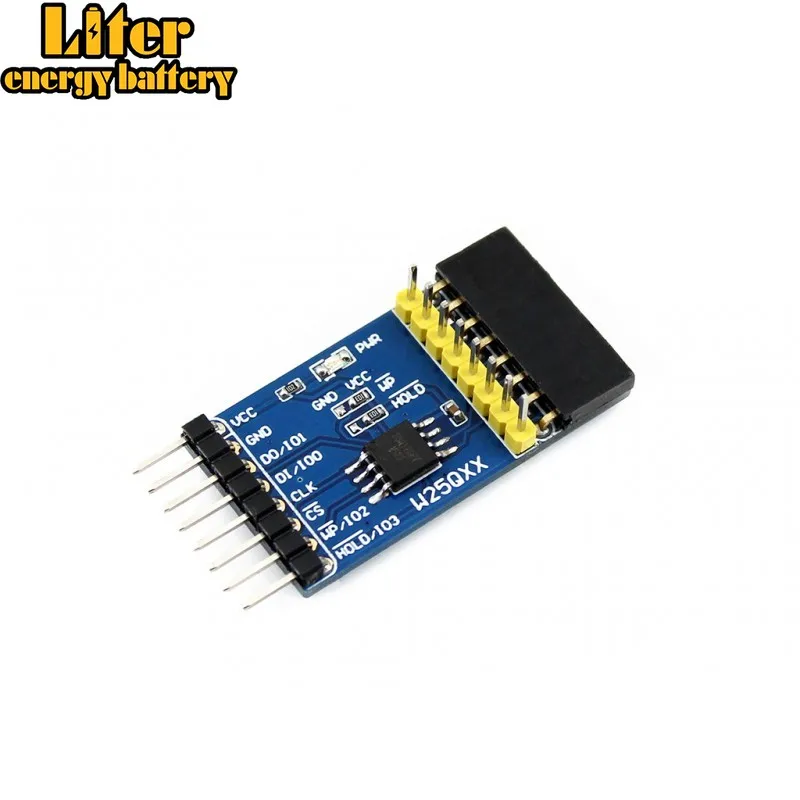 

W25QXX DataFlash Board Serial DataFlash Module Support Standard/Dual/Quad SPI & QPI with W25Q128FV Onboard