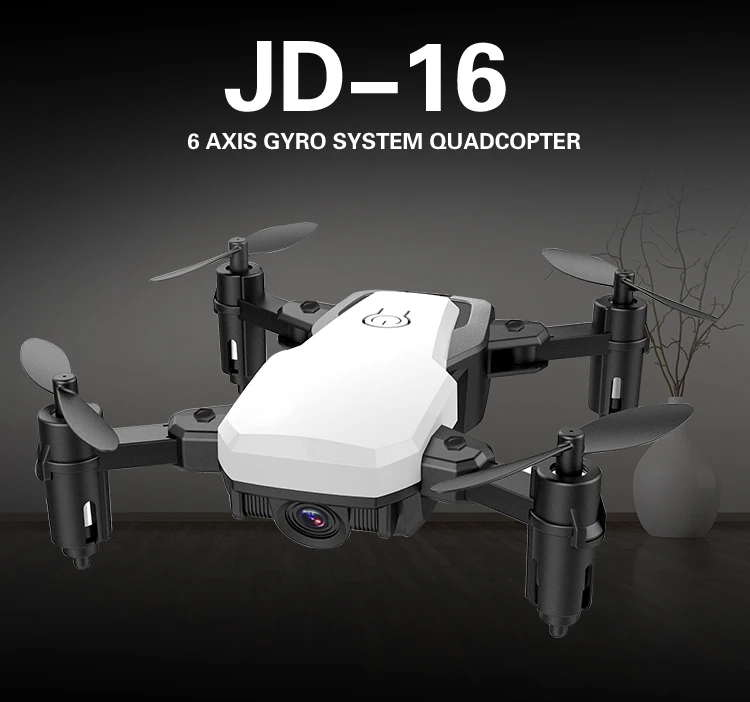 

New mini wifi folding aerial camera four-axis drone support one-button return one-button take-off gesture photo recording