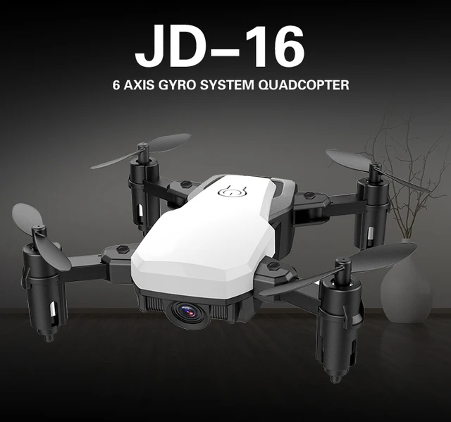 $29.99  New mini wifi folding aerial camera four-axis drone support one-button return one-button take-off g