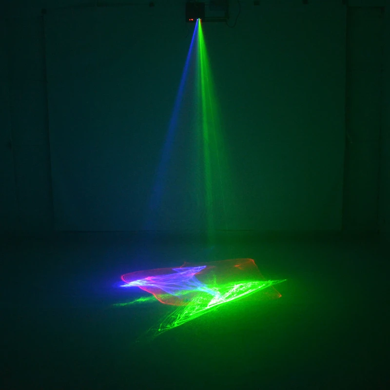 Sharelife мини DMX RGB гипнотический Аврора DJ Лазерный светильник-проектор Авто звук дома Gig вечерние шоу сценический светильник ing DJ-518W