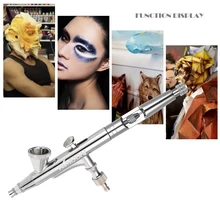 Мини-распылитель 0,25 мм двойного действия Аэрограф набор для ногтей Пескоструйный Аппарат для нанесения макияжа живопись автомобиля художественная Татуировка модель пластиковая капельница гаечный ключ