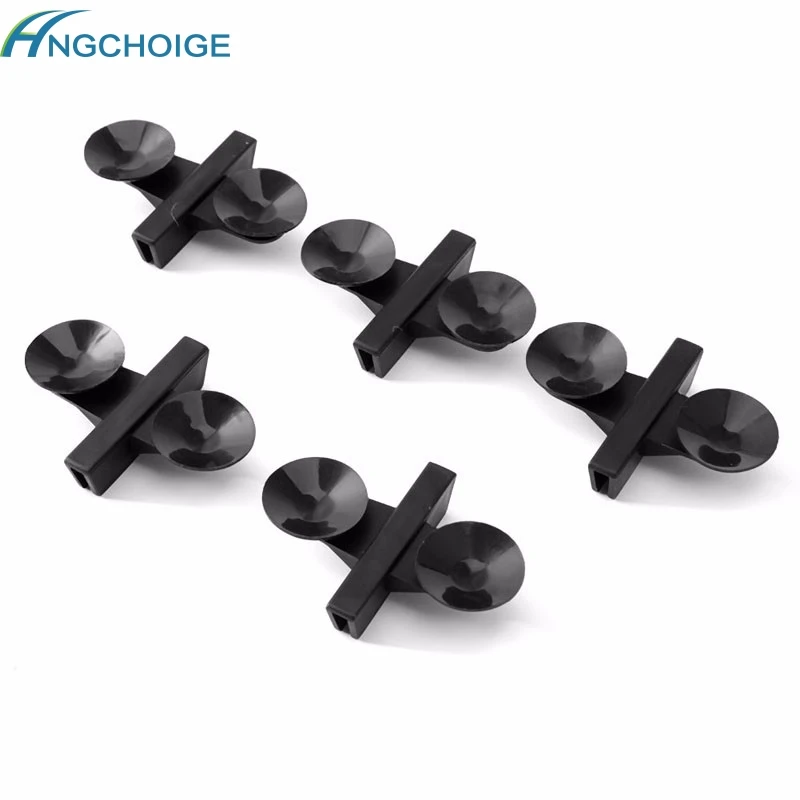 Aquarium Accessories 5pcs Plastic Divider Sheet Holder Suction Cup for Aquarium Fish Tank