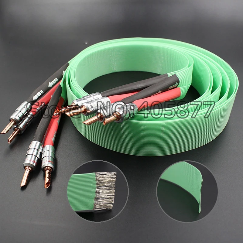 Buy Silver Plated Speaker Cable Home Audio Loudspeaker Cable Hifi Speaker Cable