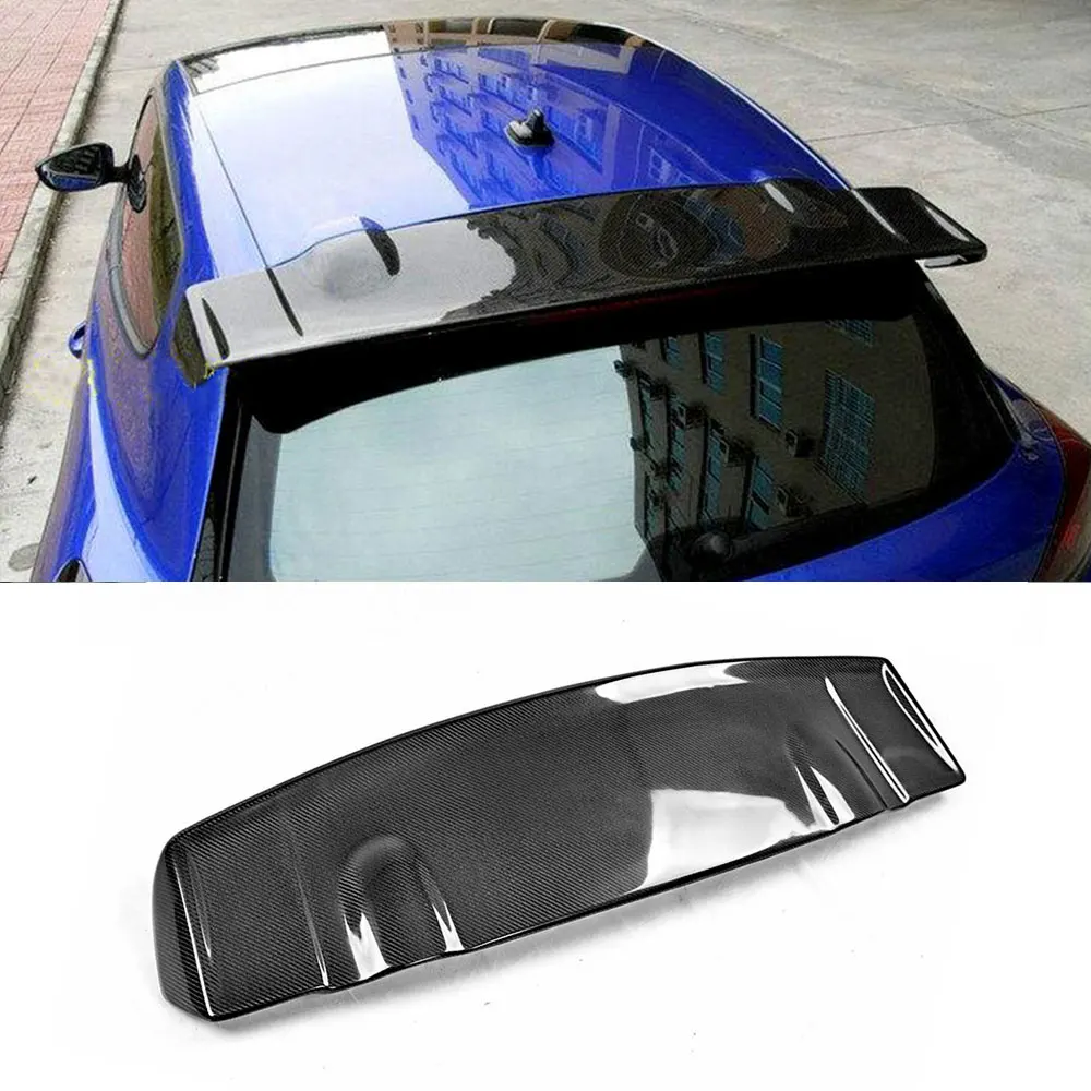 

Carbon Fiber / FRP Rear Roof Spoiler Trunk tail Wings for Volkswagen VW Scirocco Spoiler 2009-2017 V Style