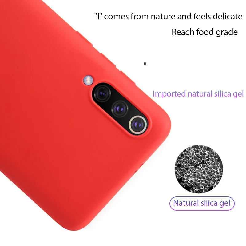Для Samsung Galaxy A50 чехол жидкий силиконовый резиновый мягкий для A30 2019 чехлы
