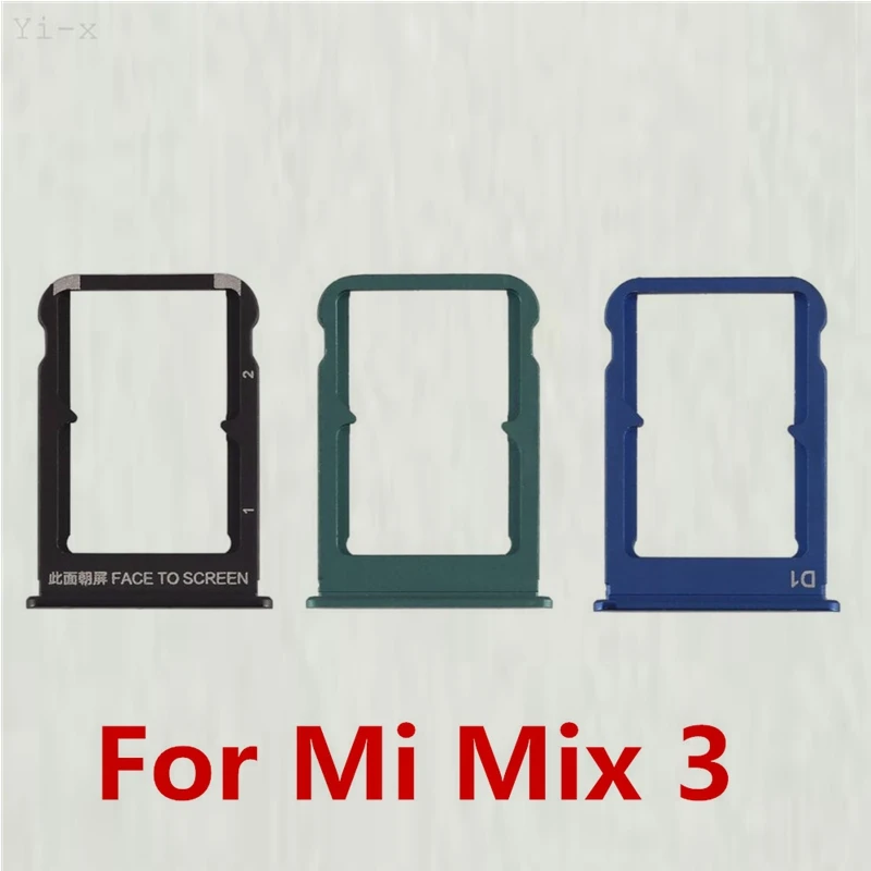 10pcs/lot SIM Card Tray Socket Slot Holder for Xiaomi Mix 3 Mi Mix3 | Мобильные телефоны и аксессуары