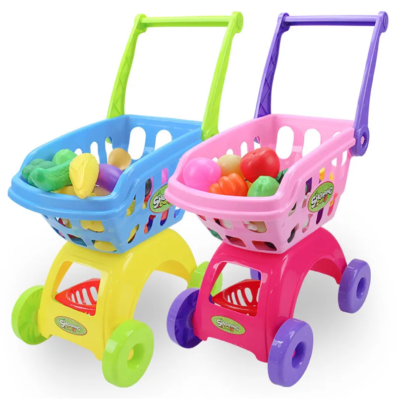 childrens toy shopping trolley