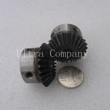 Bevel Gear a pair 20T 1.5 Mod M Modulus ratio 1:1 Bore 8mm 45# Steel Right Angle Transmission parts tank model RC car model DIY