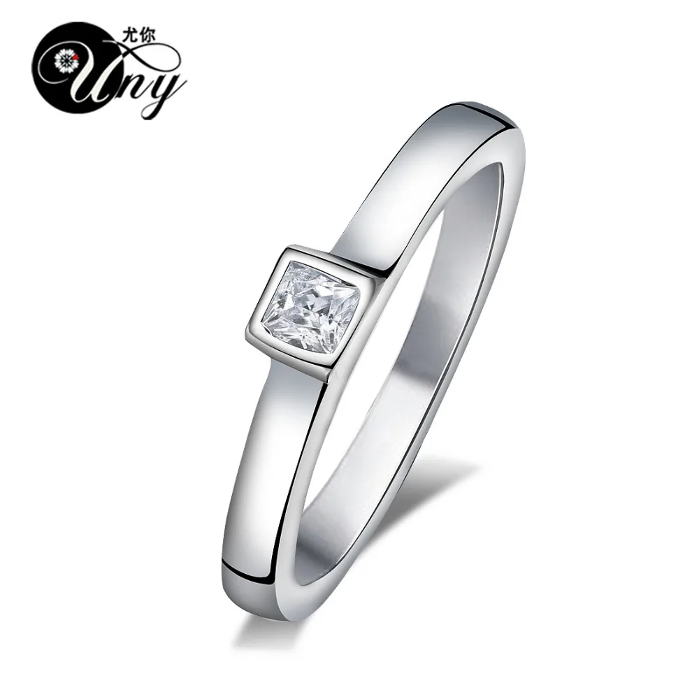 UNY Ring 925 Silver Mother's Personalized Rings Anniversary Gift Birthstone Ring Custom Wedding Engagement BFF Promise DIY Rings