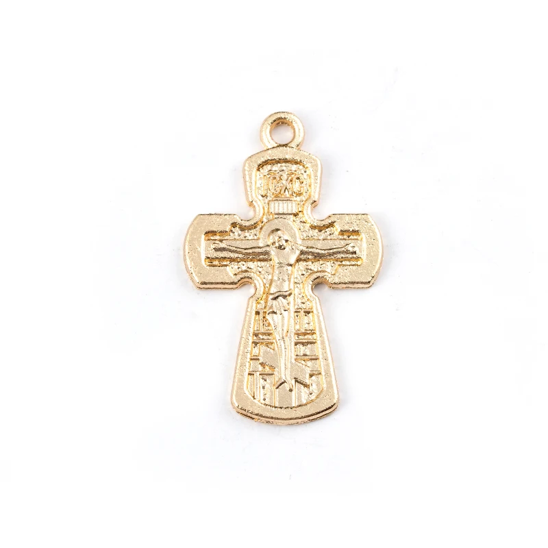 60 шт 31*20 мм церковная эмаль русская ортодоксальная благословение крест Cnacn Coxpahn означает сохранение и защиту ювелирных изделий подвески