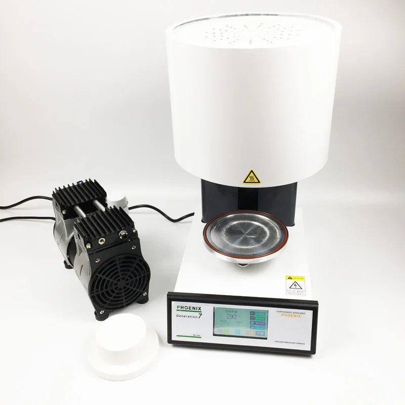 Automatic programmable Dental porcelain furnace for dental lab vacuum