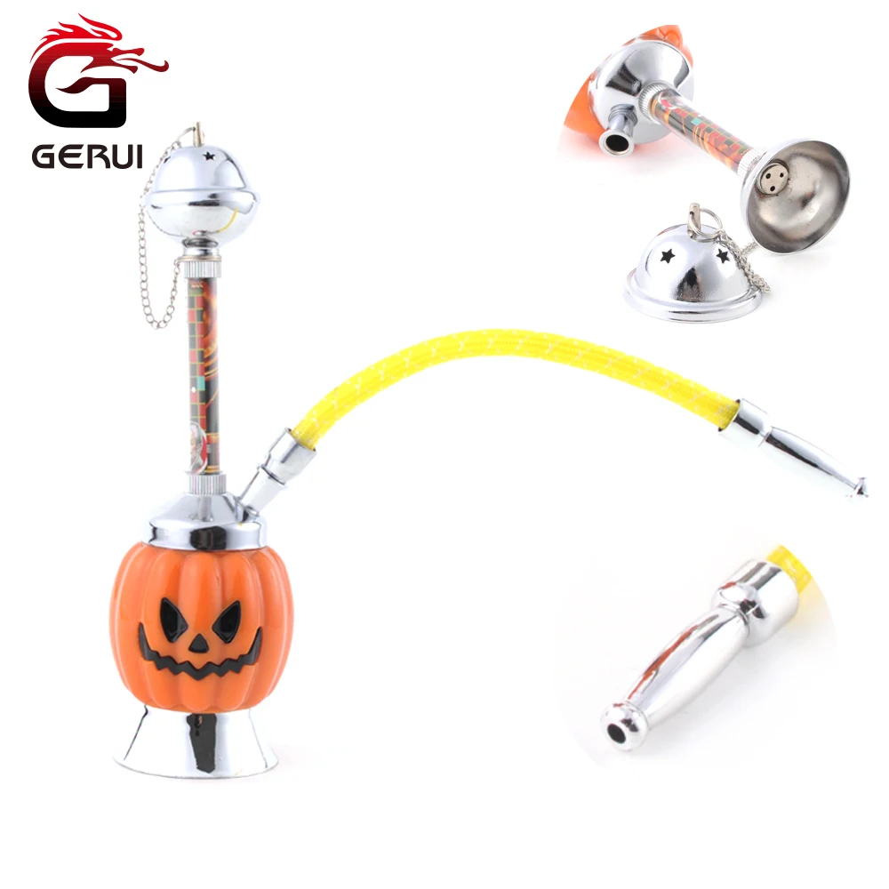 GERUI Halloween Pumpkin Mini Hookah Shisha Tube Bowl Charcoal Holder