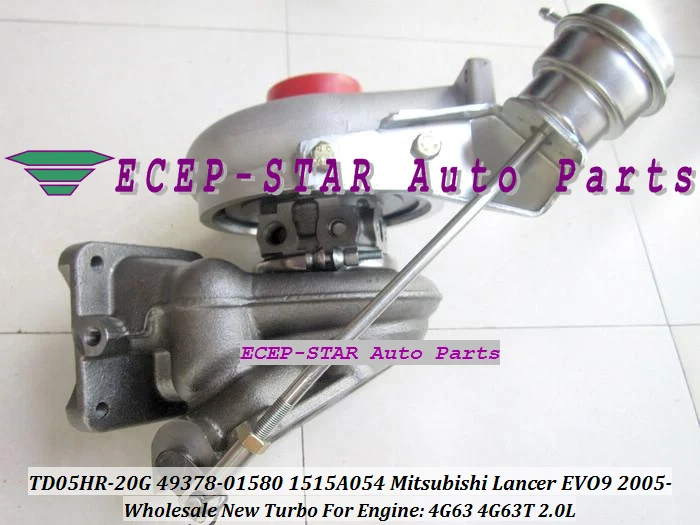 TD05HR TD05HR-20G 49378-01580 49378-01581 090323024 1515A054 турбо для Mitsubishi Lancer EVO Evolution 9 80 05-4G63 4G63T 2.0L