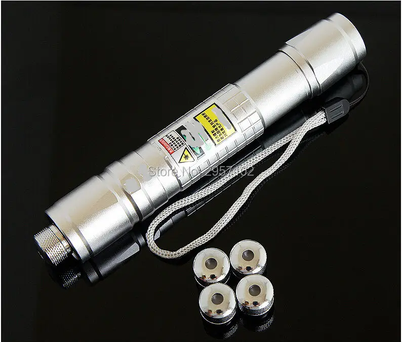 

Hunting Focusable High Power Green Laser Pointer 30w 30000m 532nm SOS light Burning Match Burn Cigarette 5 Star Caps+Changer+Box