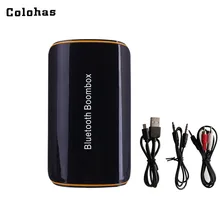 Беспроводной Bluetooth V4.1 Бумбокс музыкальный приемник 3,5 мм AUX стерео аудио адаптер 10 м Рабочий диапазон для дома автомобиля спикер стол устройства