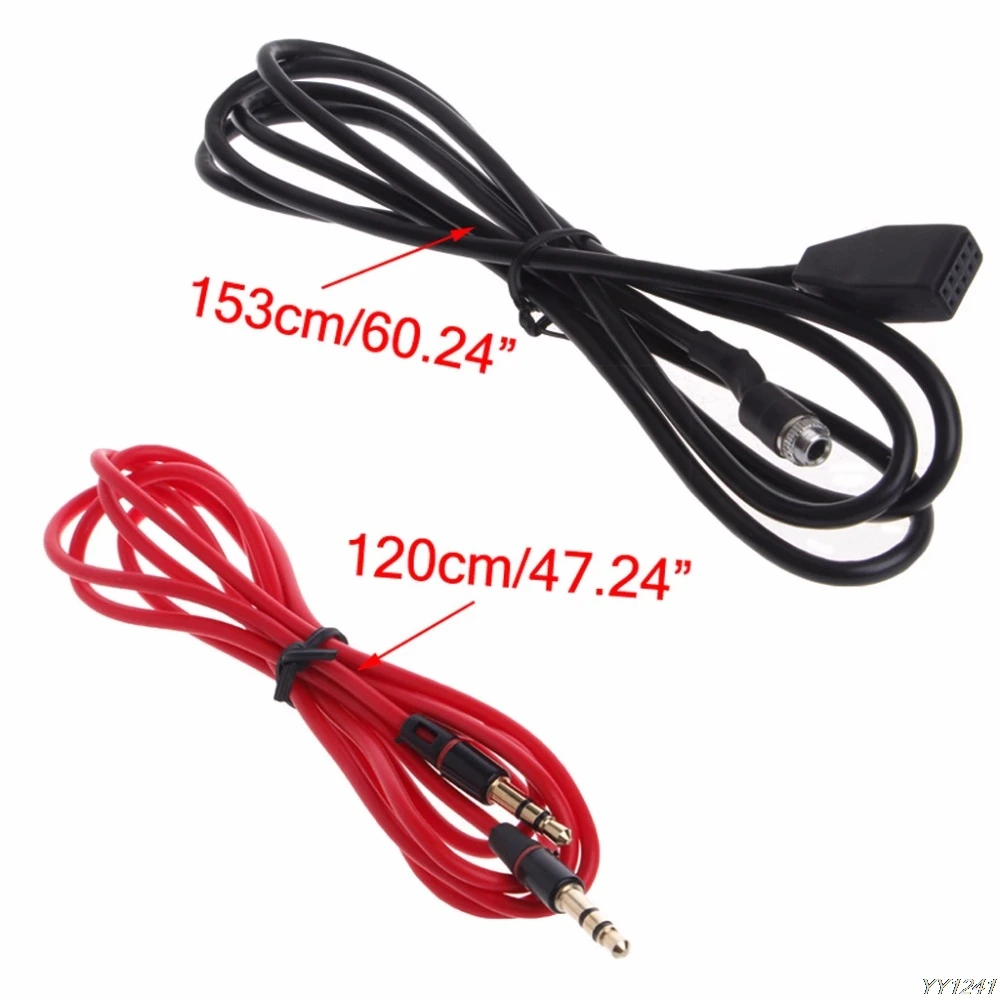 

1 Set Interface Adapter MP3 Music Cable Car Audio AUX 3.5mm For BMW E39 E53 X5 E46 Interior Auto Parts-Y11