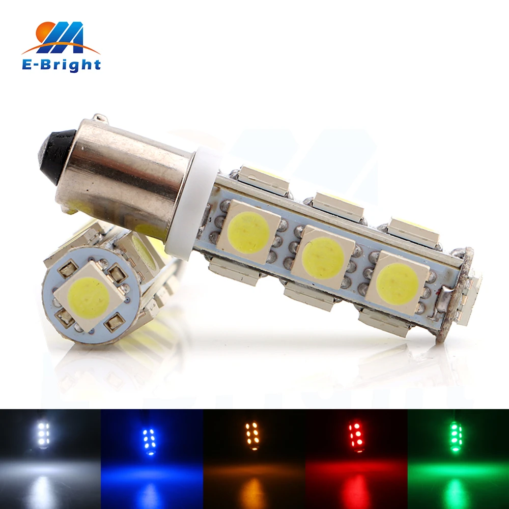 20 штук 12 V BA9S 5050 13 SMD светодиодные лампы внутреннего освещения свет указатель